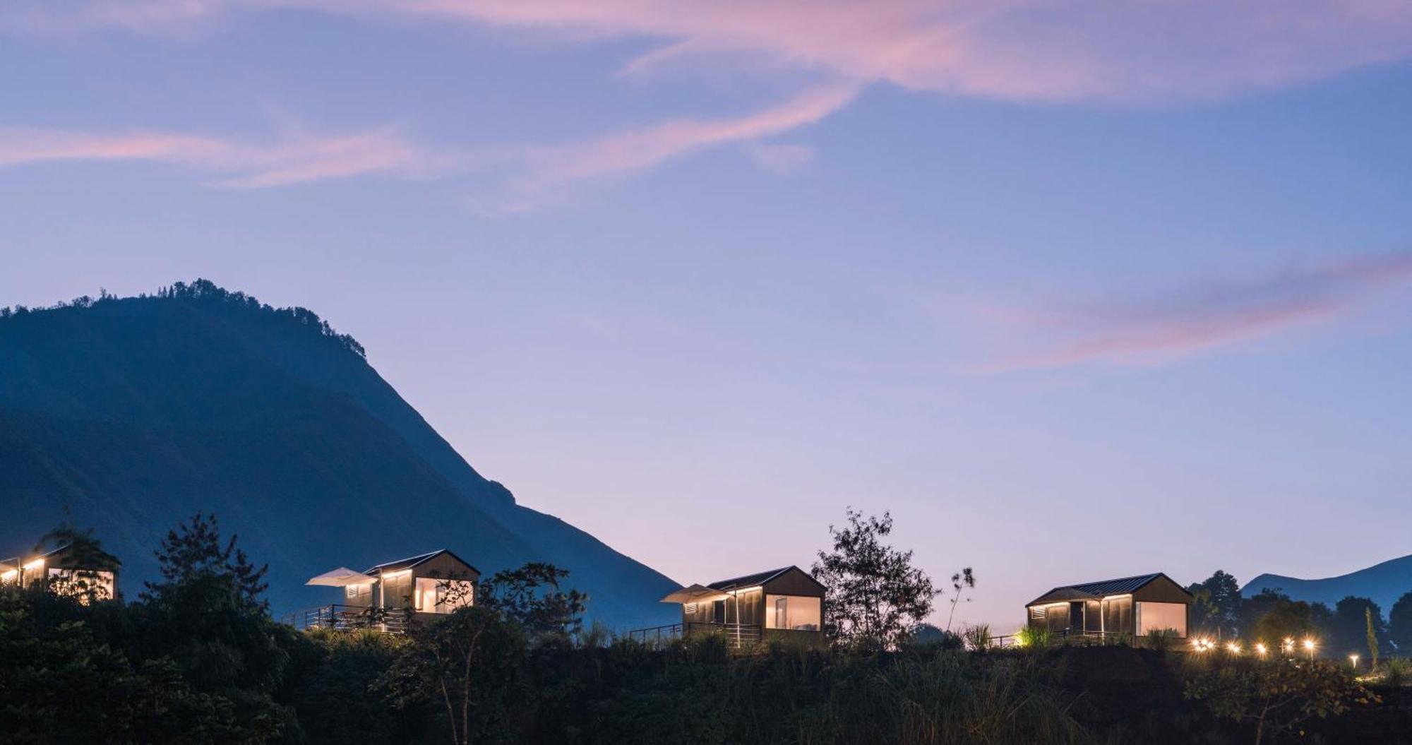 Bobocabin Gunung Rinjani, Lombok Sembalunlawang Exteriör bild