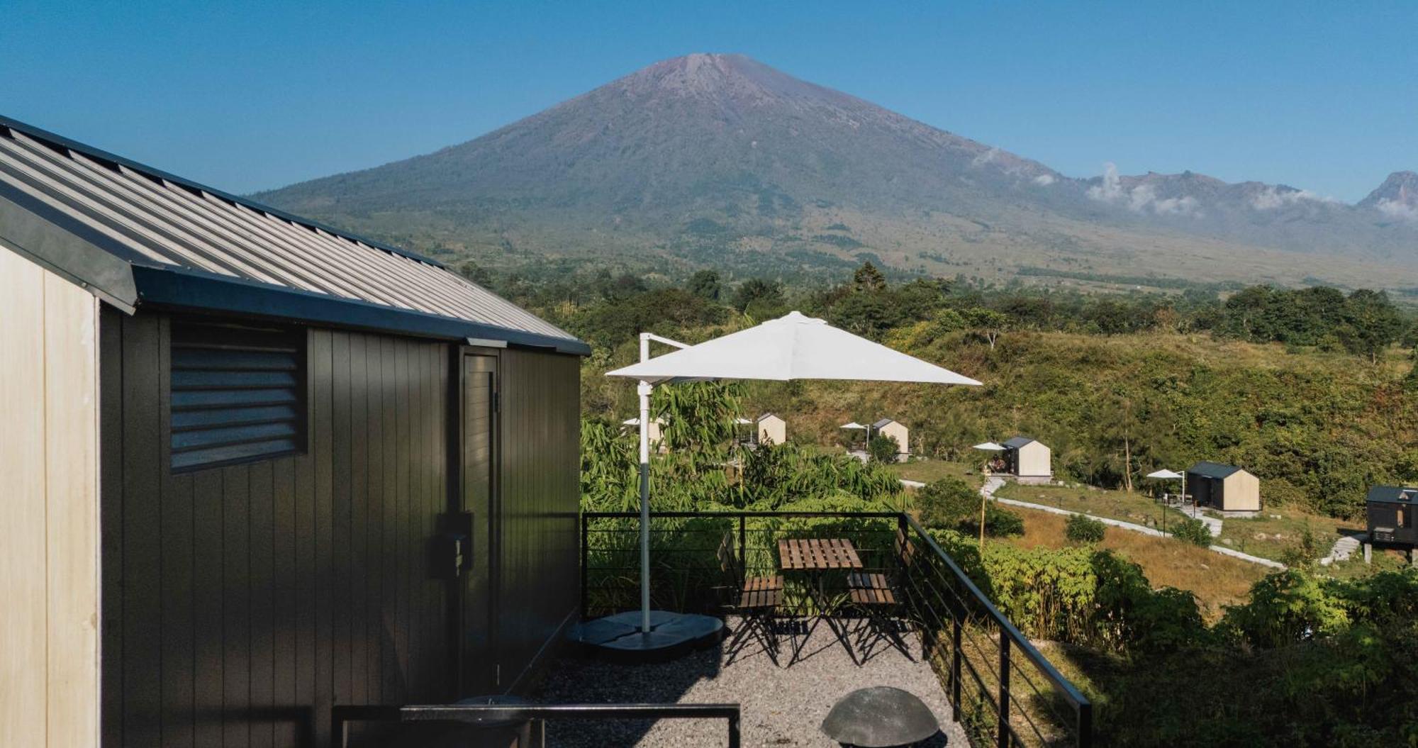 Bobocabin Gunung Rinjani, Lombok Sembalunlawang Exteriör bild
